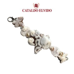 Bracciale perle coltivate con camei