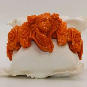 Bracciale in corallo cerasuolo