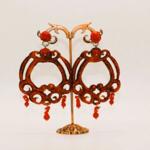 Orecchini in corallo sciacca